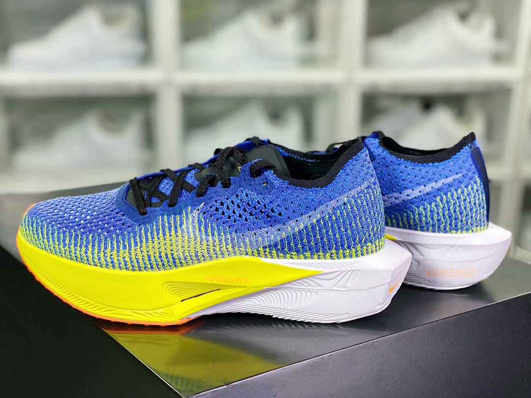 230 ZoomX Vaporfly Next% 3”White/Black/Red”空气飞行3代慢跑鞋“针织蓝黄白”DV4219-200