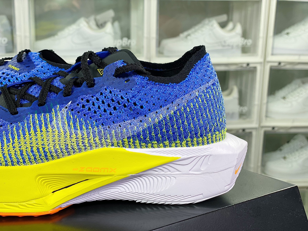 230 ZoomX Vaporfly Next% 3”White/Black/Red”空气飞行3代慢跑鞋“针织蓝黄白”DV4219-200