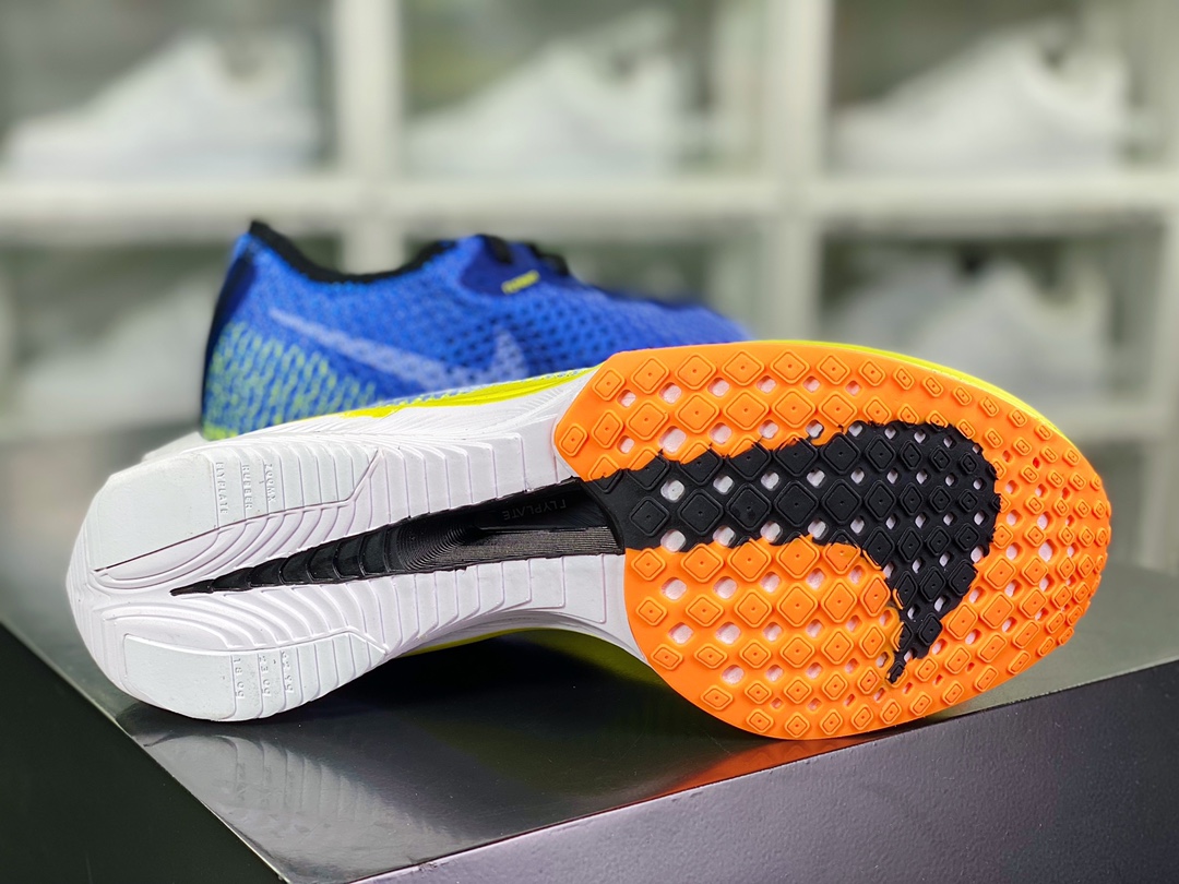 230 ZoomX Vaporfly Next% 3”White/Black/Red”空气飞行3代慢跑鞋“针织蓝黄白”DV4219-200