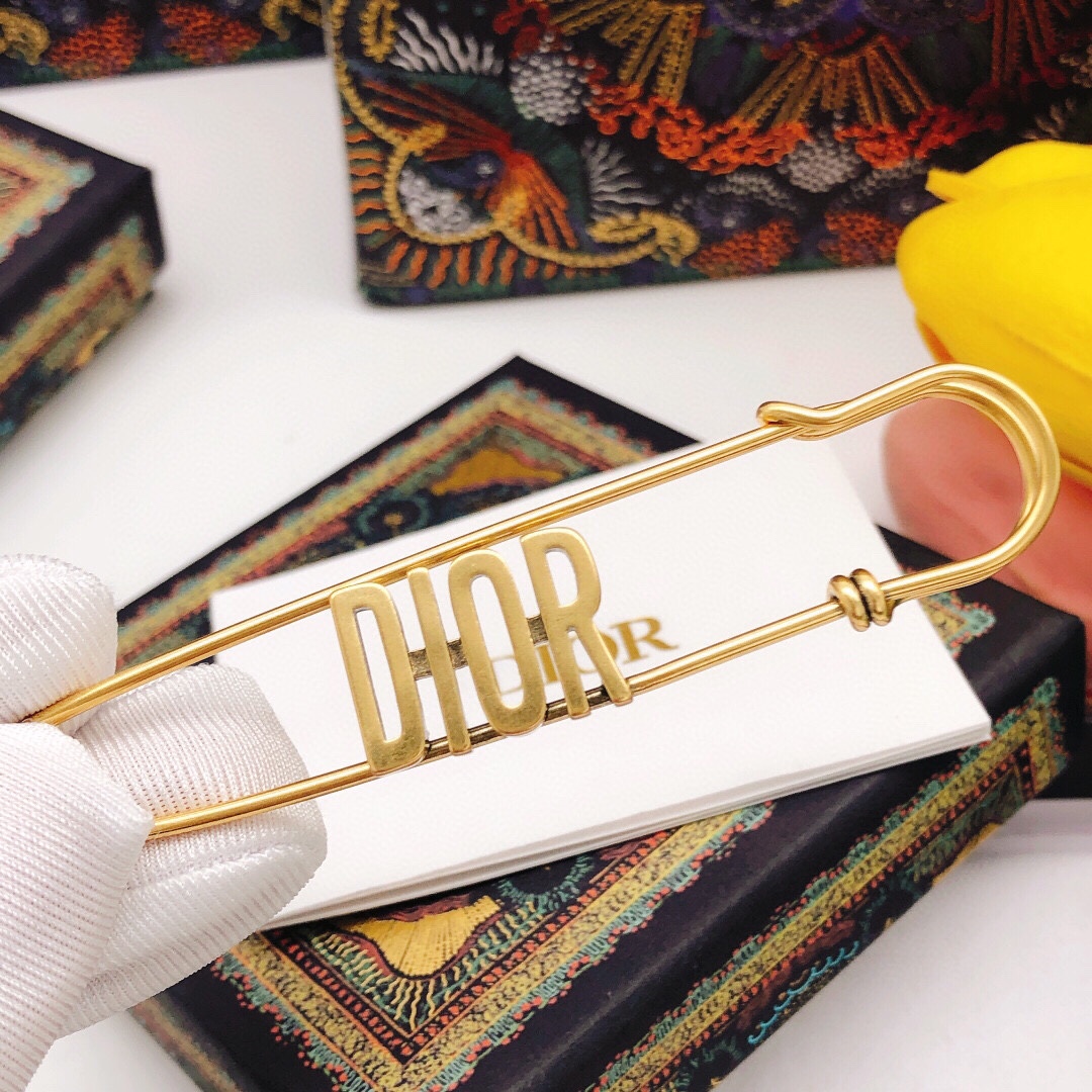 p110 DXZ0013 Dior, new monographs, old pin-back pin pins, coats, scarfs, hats - 图片 5