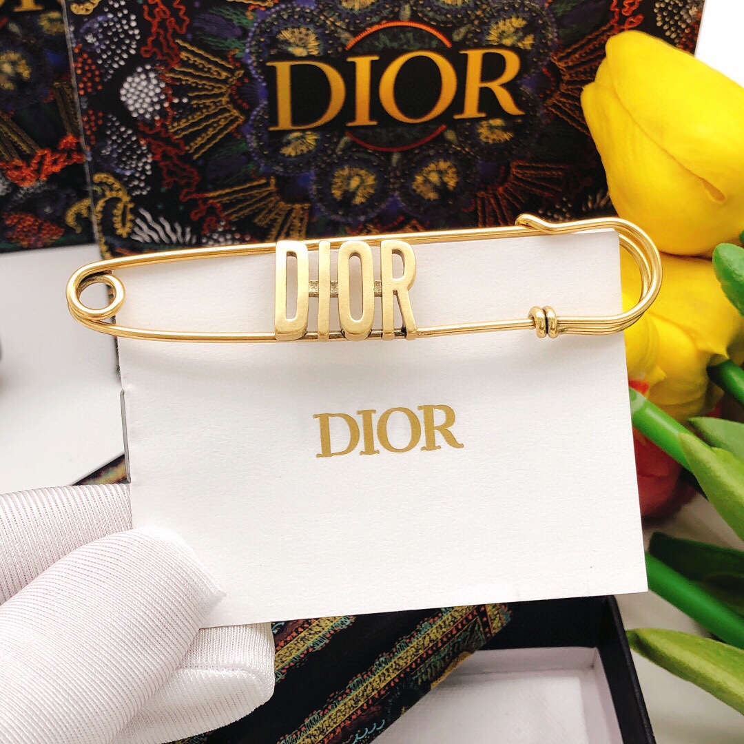p110 DXZ0013 Dior, new monographs, old pin-back pin pins, coats, scarfs, hats - 图片 3