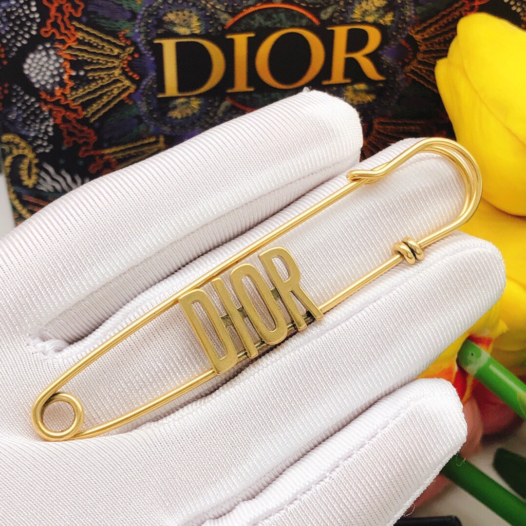 p110 DXZ0013 Dior, new monographs, old pin-back pin pins, coats, scarfs, hats - 图片 1