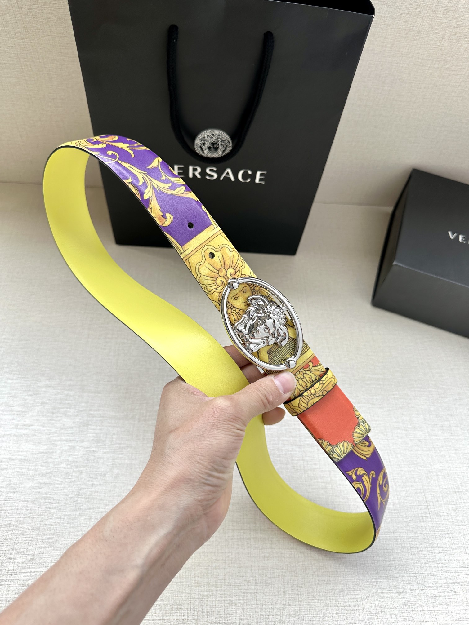宽度3.8cmVERSACE范思哲这