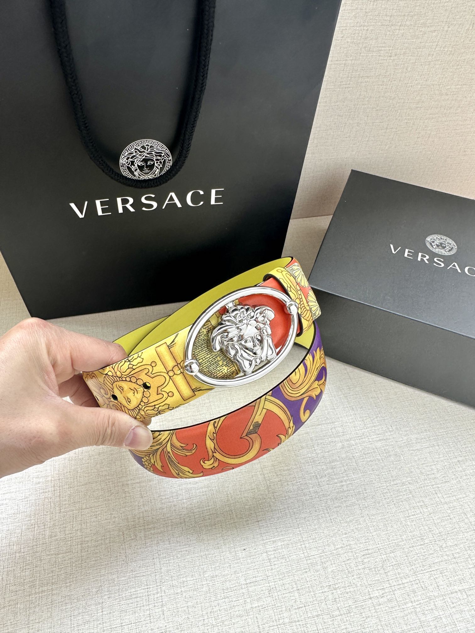 宽度3.8cmVERSACE范思哲这
