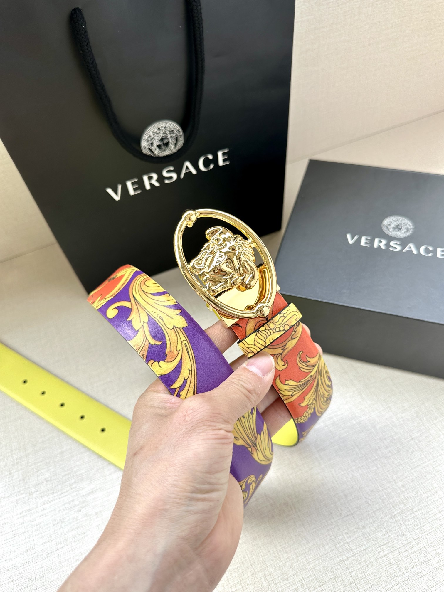 宽度3.8cmVERSACE范思哲这