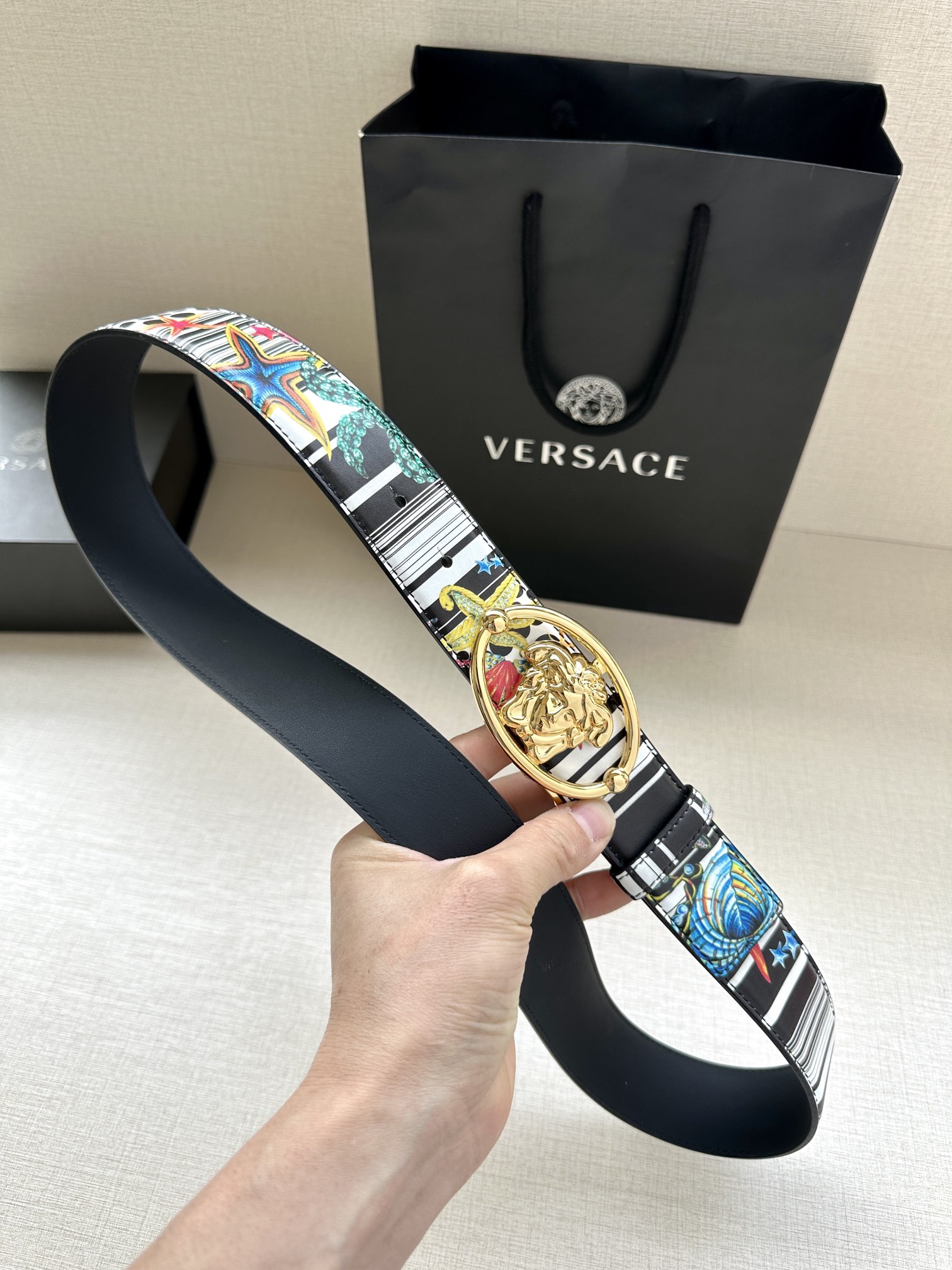 宽度3.8cmVERSACE范思哲这