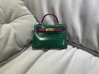 Hermes Kelly Handbags Crossbody & Shoulder Bags Best Wholesale Replica
 Mini