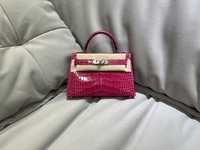Hermes Kelly Handbags Crossbody & Shoulder Bags Fake High Quality
 Mini