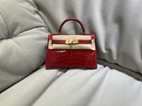 Hermes Kelly Handbags Crossbody & Shoulder Bags Fashion Designer
 Mini