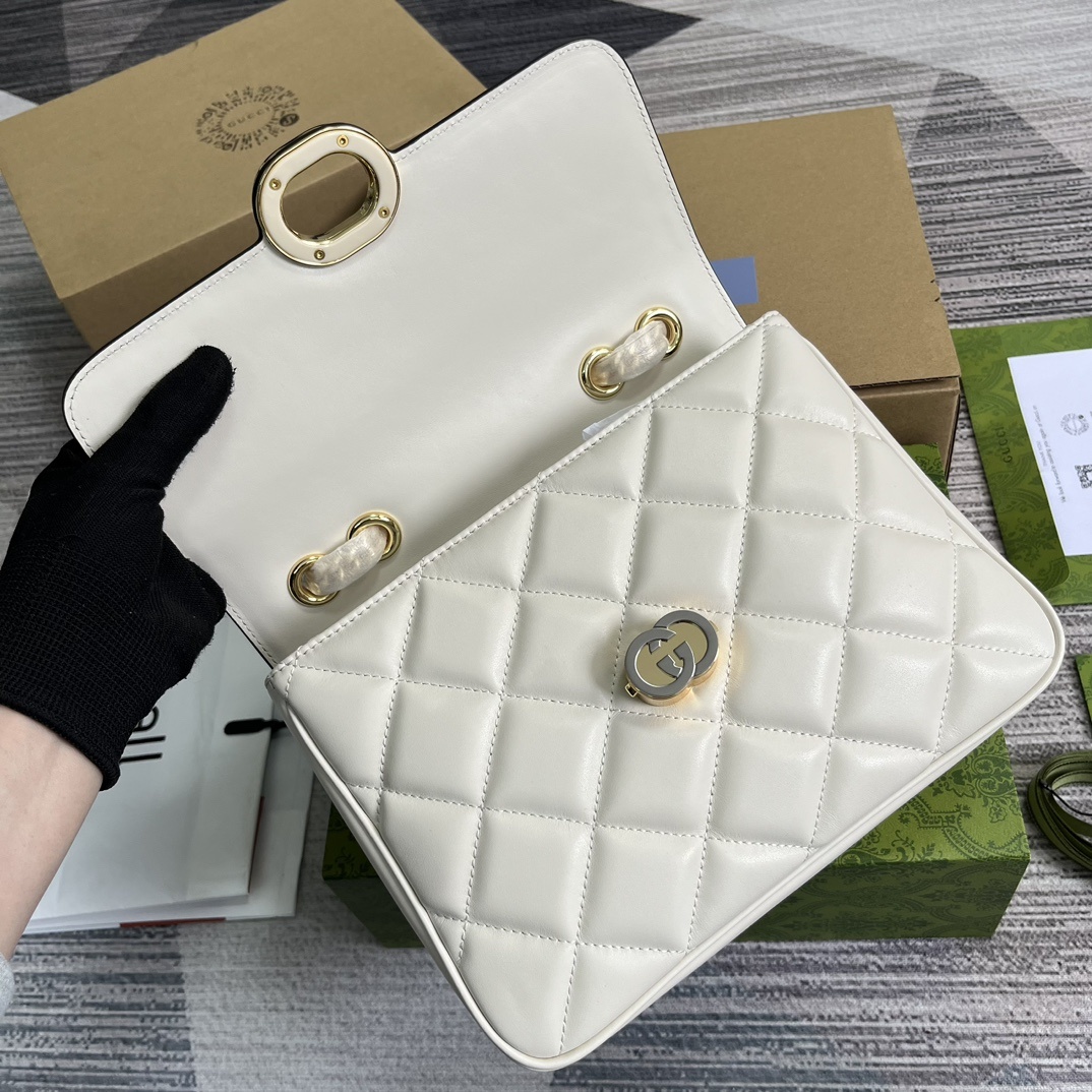 配全套包装️GucciDeco系列小号肩背包Gucci不断拓展自身视野以全新手法焕新演绎经典廓形和精致面