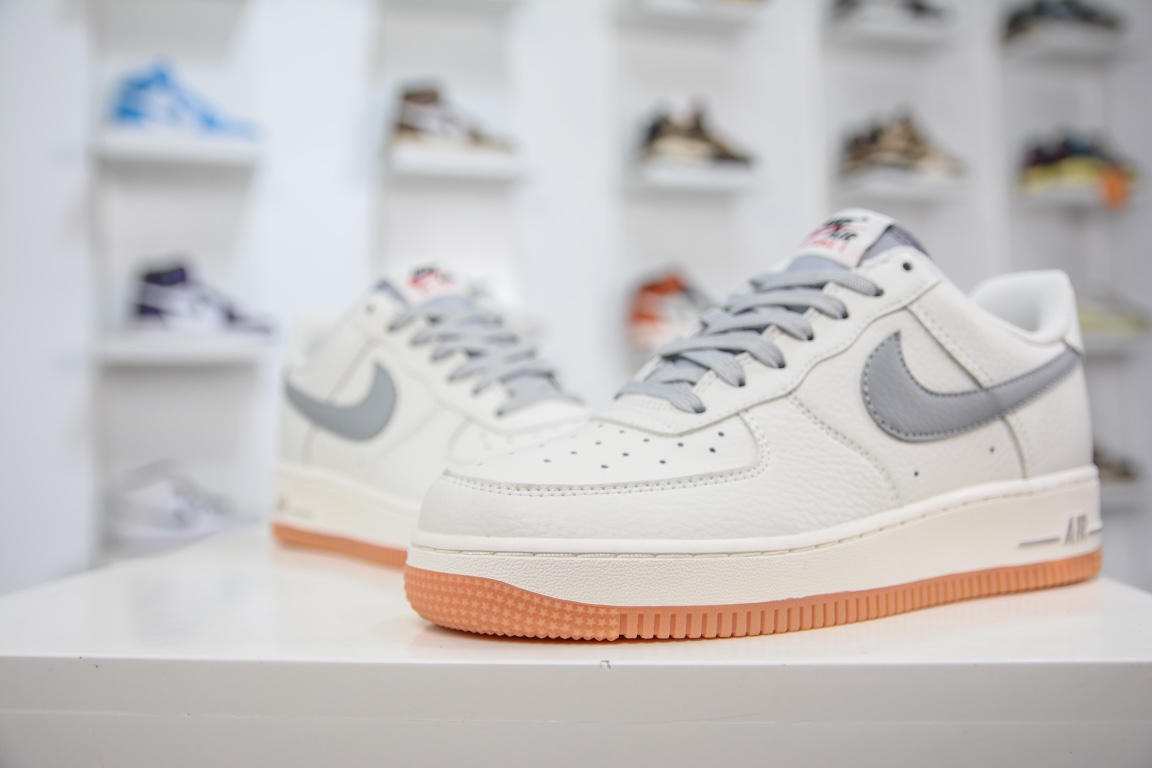 Air Force 1 '07 Low White Gray Raw Rubber ML2022-115