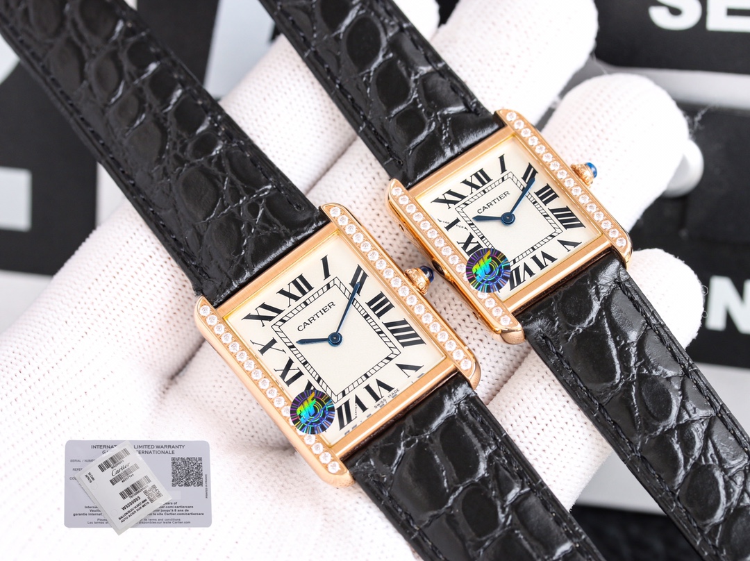 3WF Katia Tank W52200003 Watch: Swiss Stone Core, Precision Craftsmanship, Original Fittings