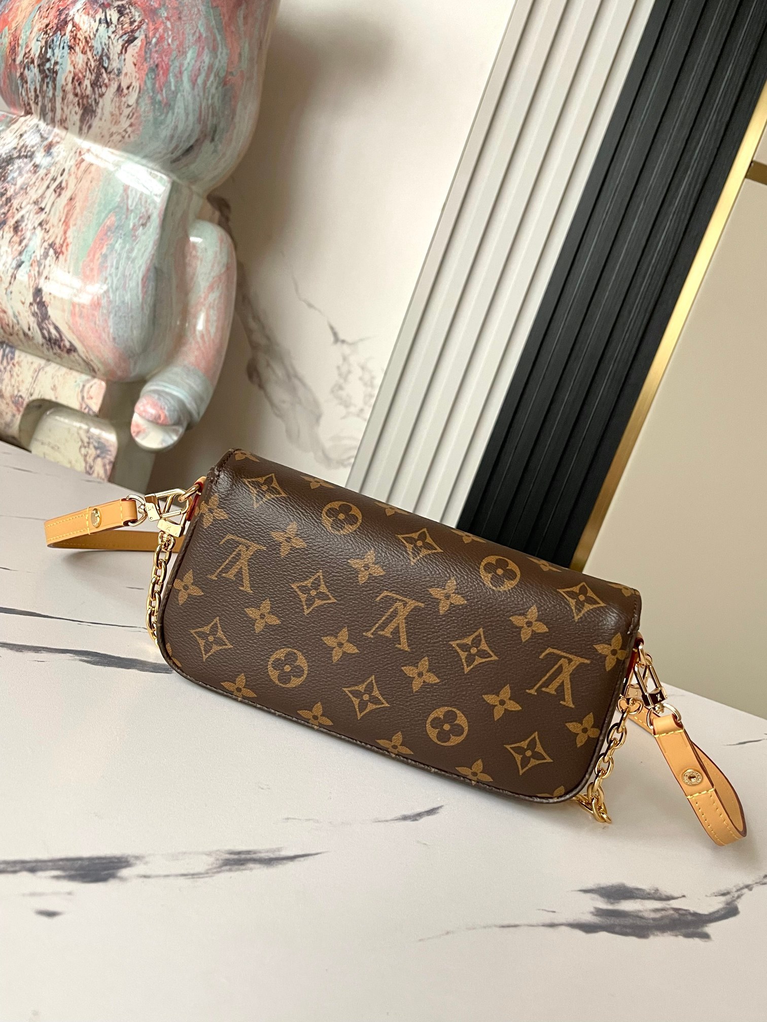 顶级原单独家实拍M81911老花链条包系列WalletOnChainIvy手袋取材Monogram帆布灵
