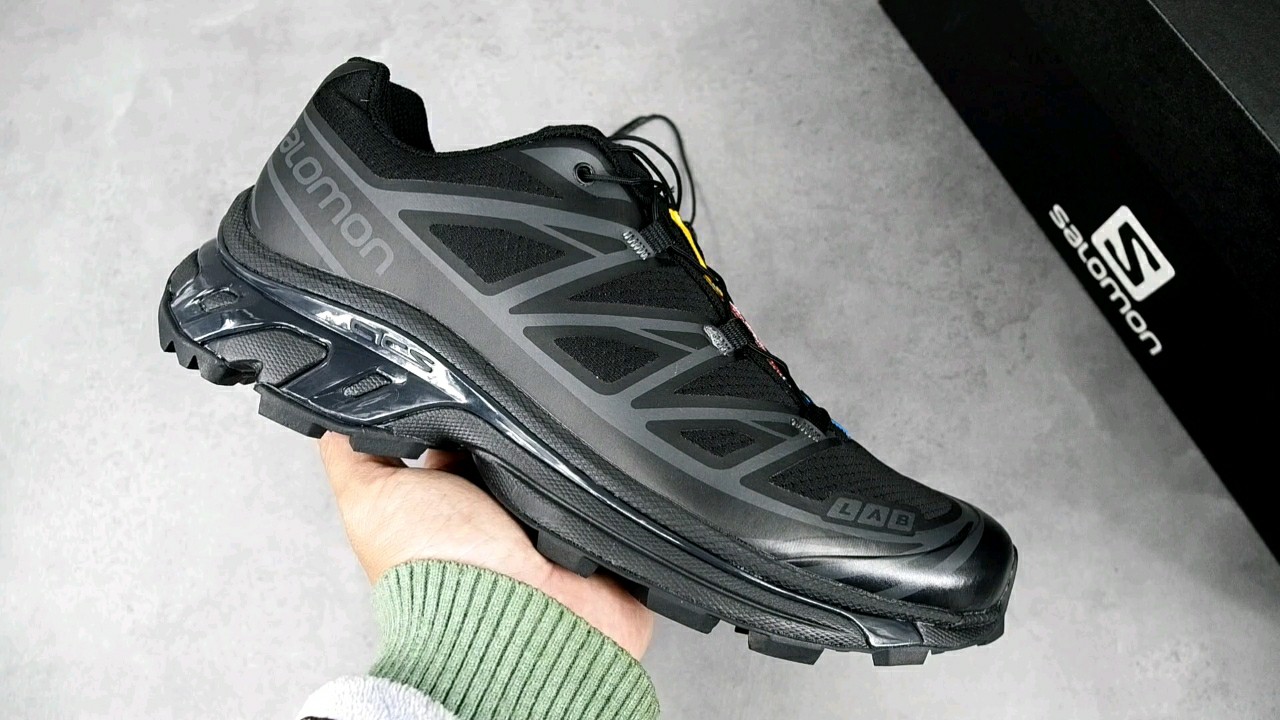 纯原-SALOMONXT-6潮流户外功能鞋男女同款黑色410866尺码3636.537.53838.53