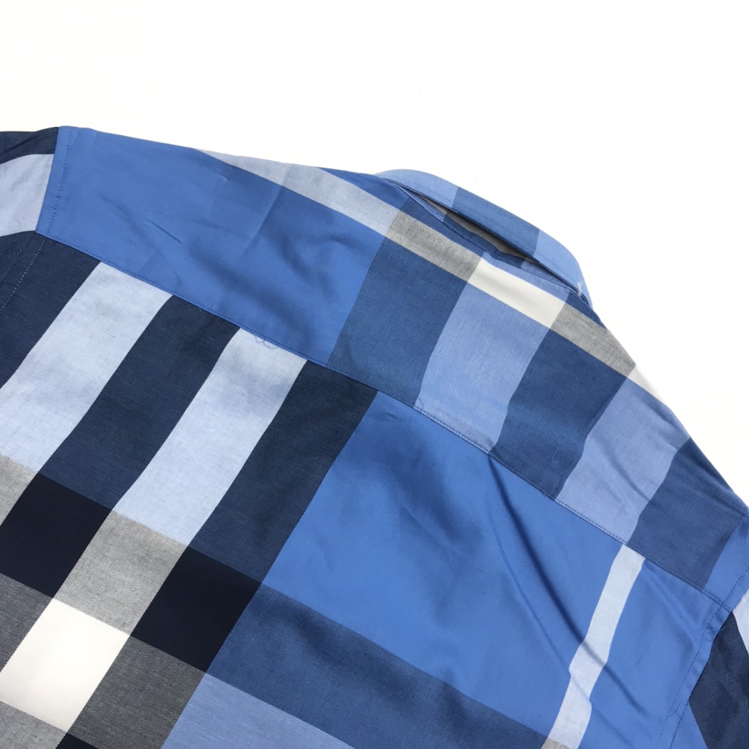 Luxury Burberry BBR Long-Sleeve Shirt with High-Density Fabric and Laser-Cut Details - 图片 9