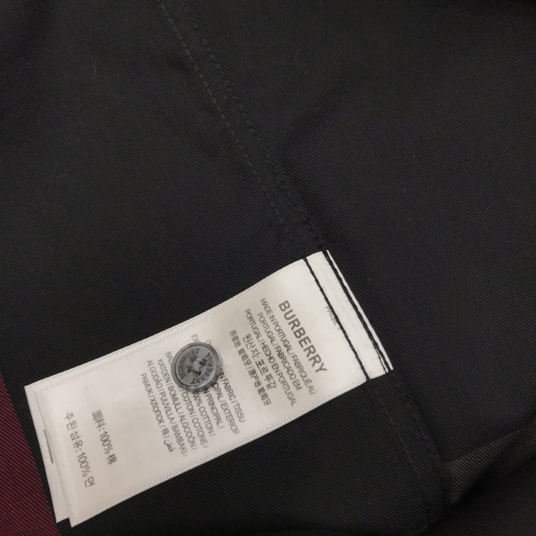 Luxury Burberry Long-Sleeve Shirt with High-Density Fabric and Laser Cutting - 图片 7