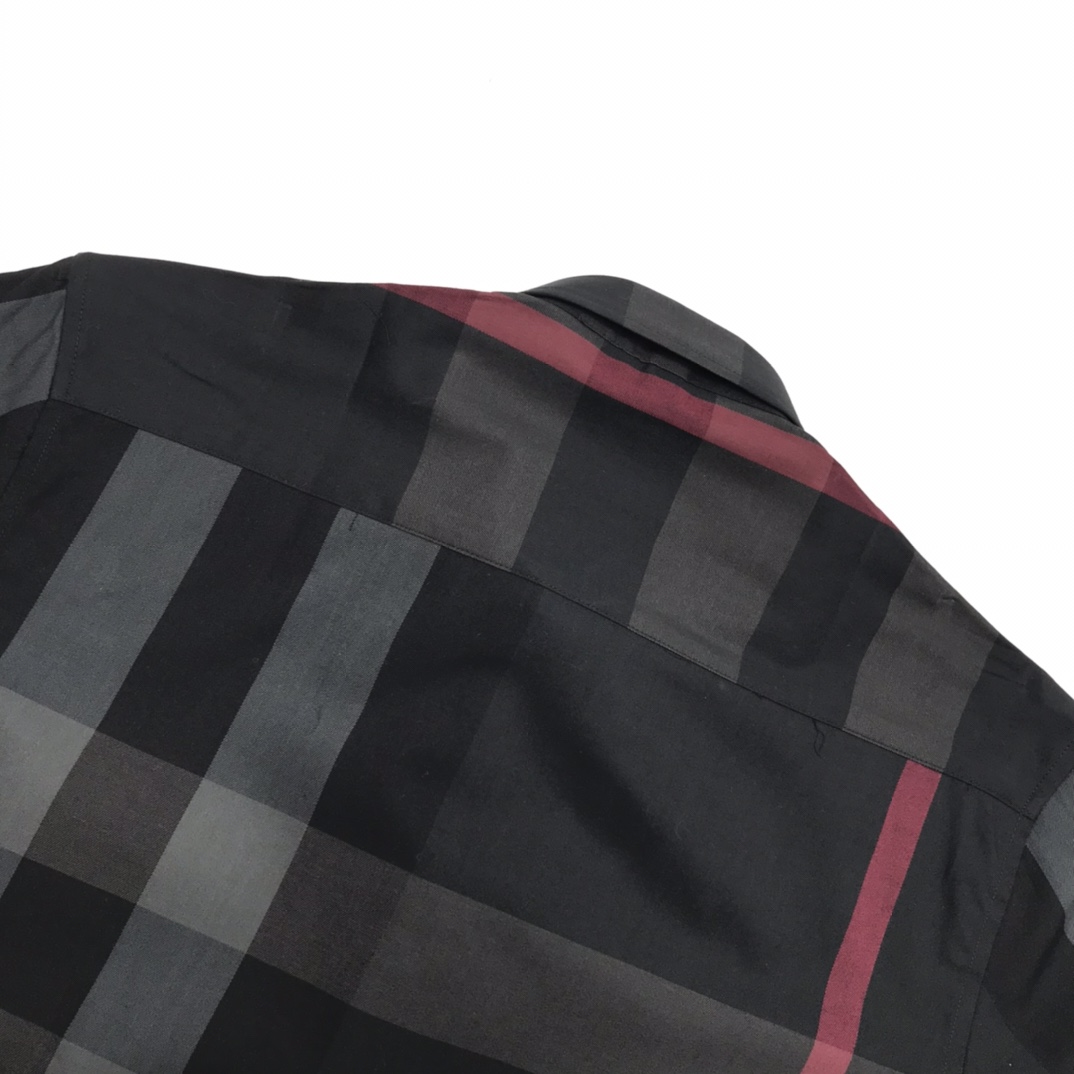 Luxury Burberry Long-Sleeve Shirt with High-Density Fabric and Laser Cutting - 图片 8