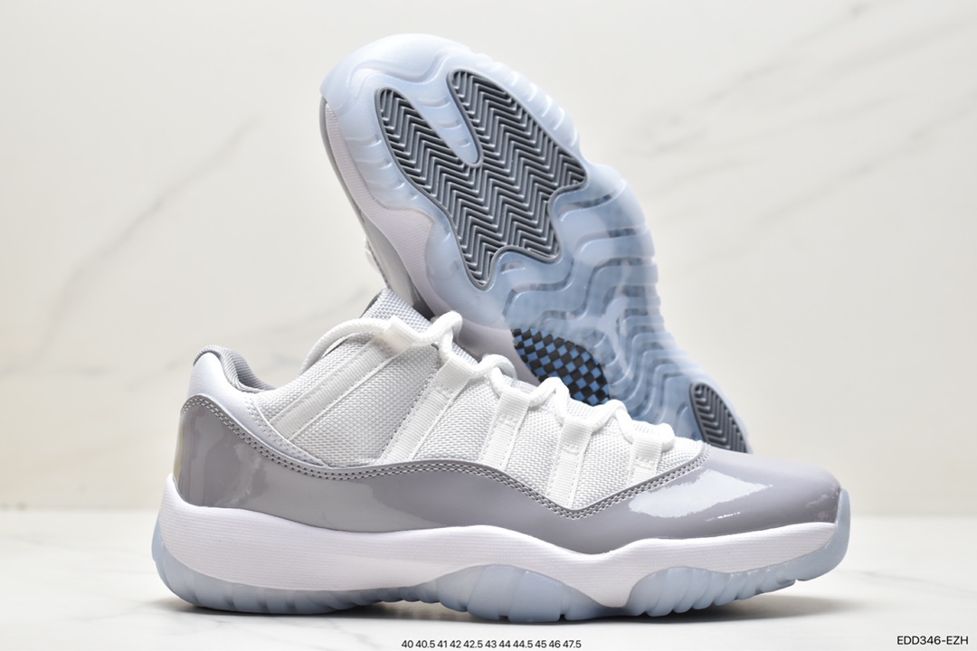 篮球鞋, 实战篮球鞋, Jordan, AV2187 140, Aj1, Air Jordan 11 Low Cement Grey, Air Jordan 11 Low, Air Jordan 11, Air Jordan 1, Air Jordan - 乔丹 AJ11 Air Jordan 11 Low "Cement Grey"低帮 防滑减震 耐磨 复古 实战篮球鞋 酷灰 AV2187 140