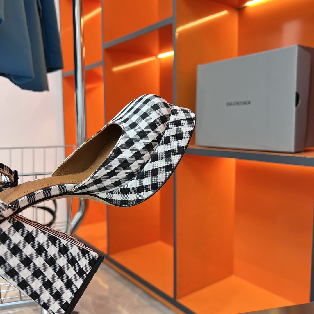 2023 Shushu/Tong High Heels: Customized, Elegant, Imported Materials, Italian Leather, 11cm Heel - 图片 8