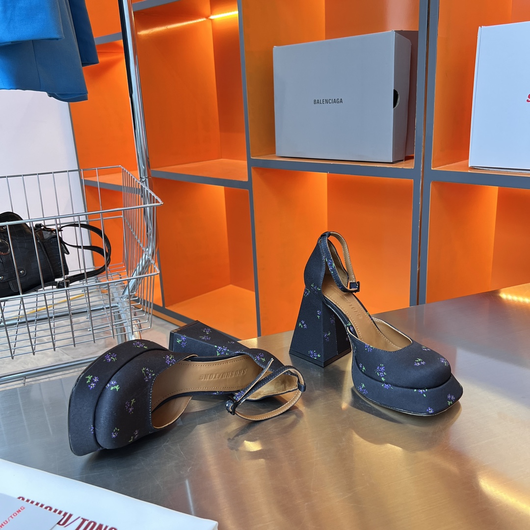 2023 Shushu/Tong High Heels: Customized Design with Premium Materials - 图片 6