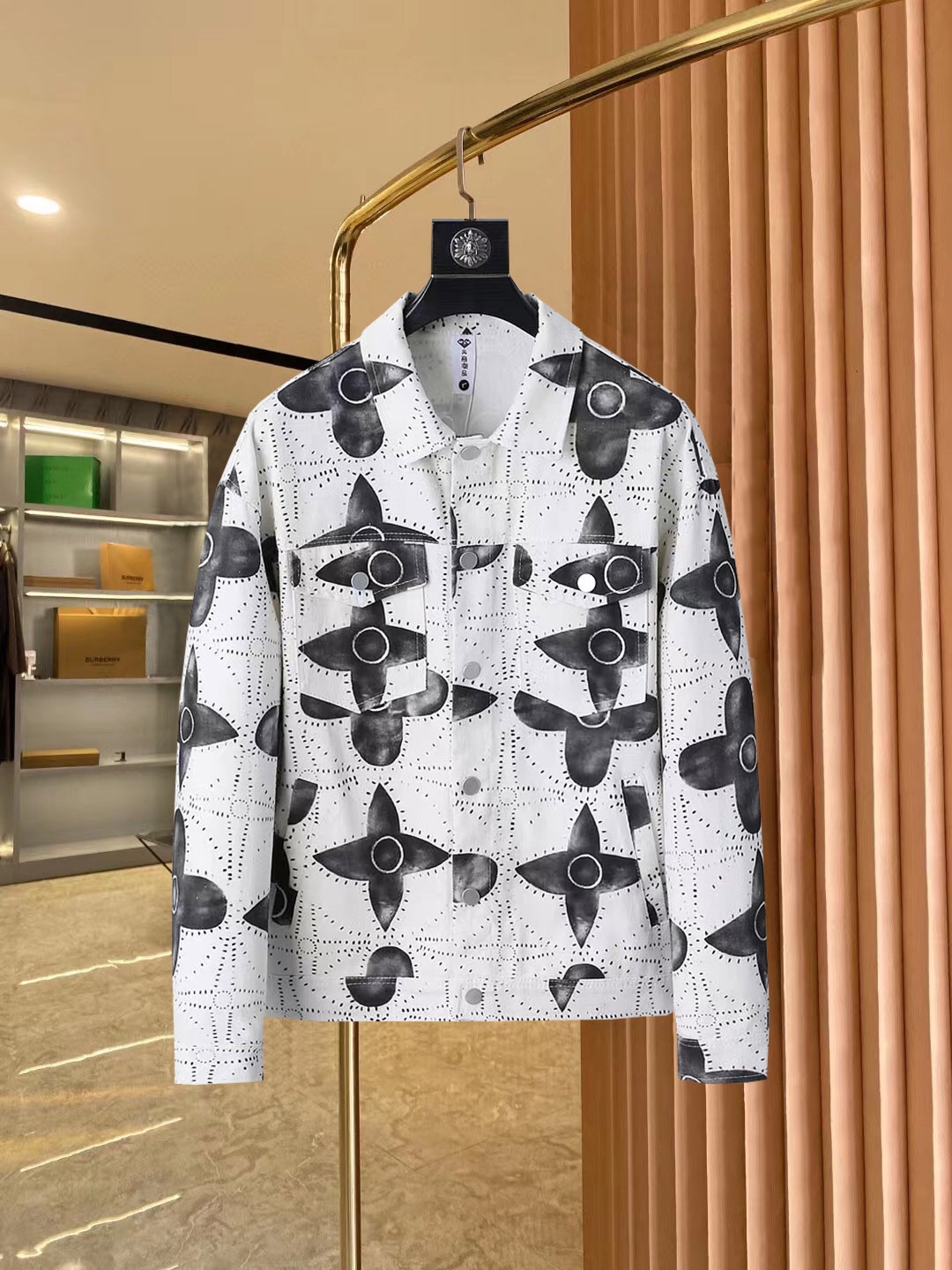 Replica Shop
 Louis Vuitton Clothing Coats & Jackets Printing Fall/Winter Collection Fashion