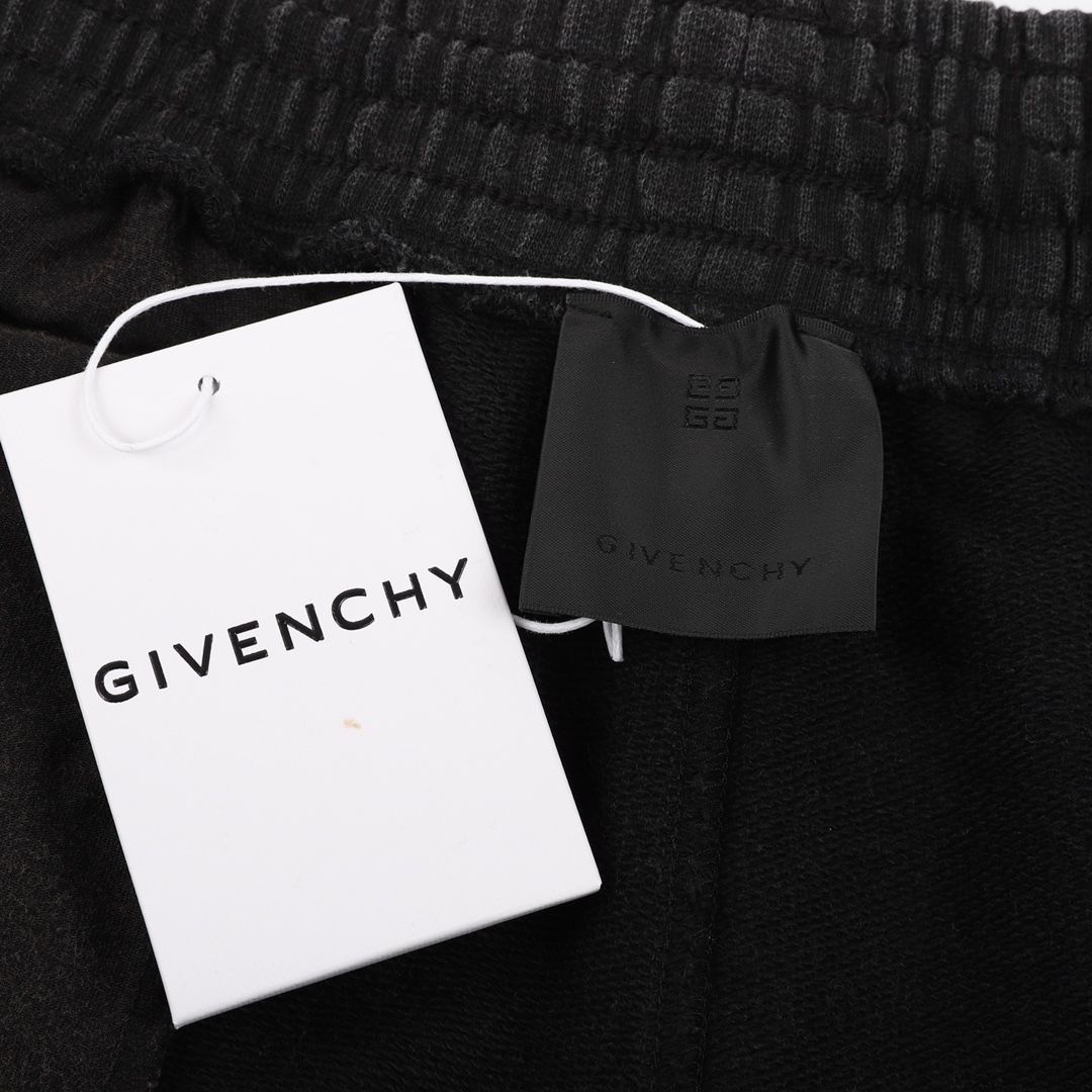 200 Givenchy/纪梵希 彩虹刺绣字母水洗短裤