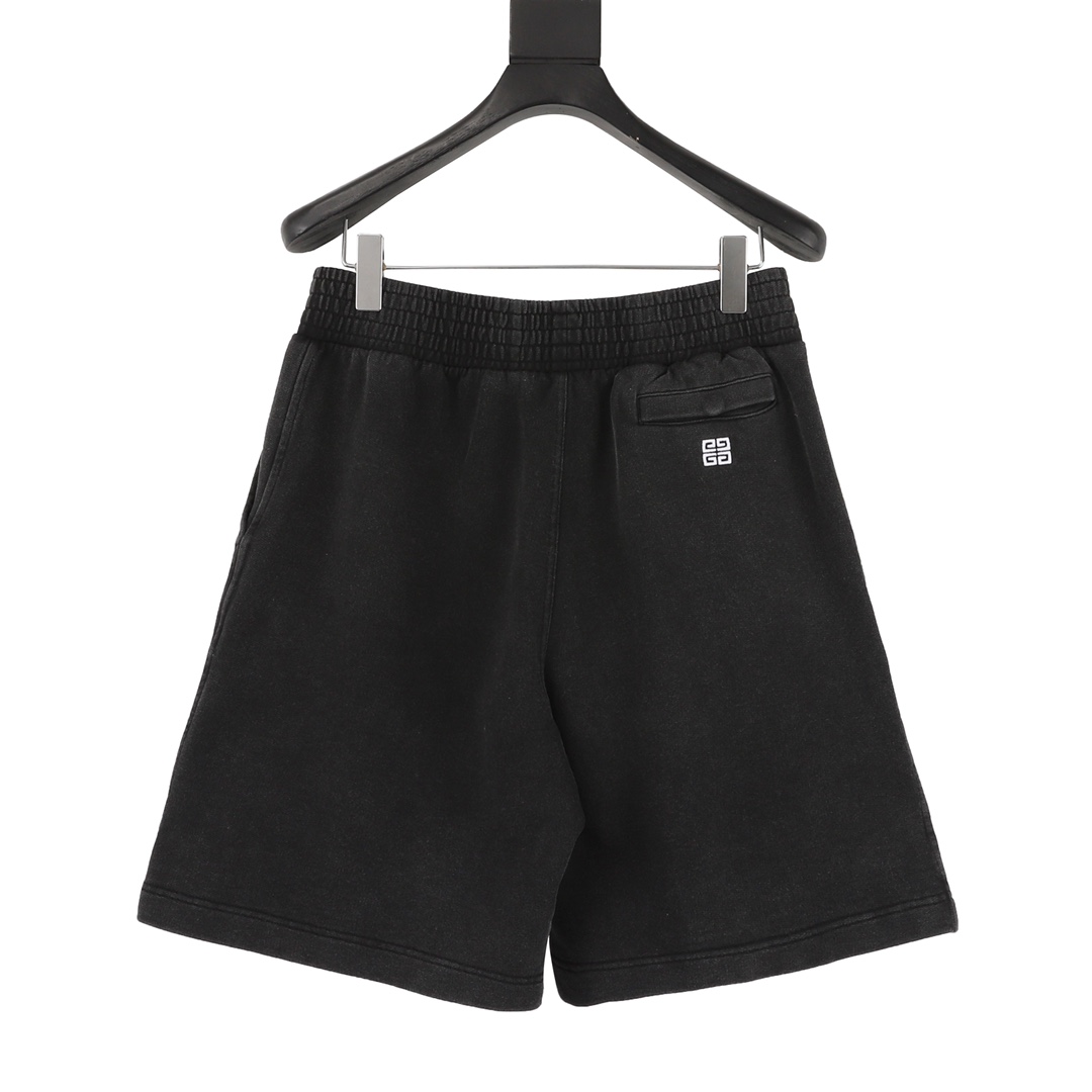 200 Givenchy/纪梵希 彩虹刺绣字母水洗短裤