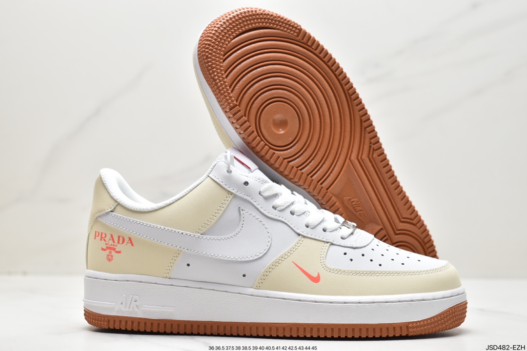 200 帆布面#耐克 Nike Air Force 1 '07 LV8 白绿“3M反光鞋带”立体勾空军一号高帮运动休闲板鞋315122-004