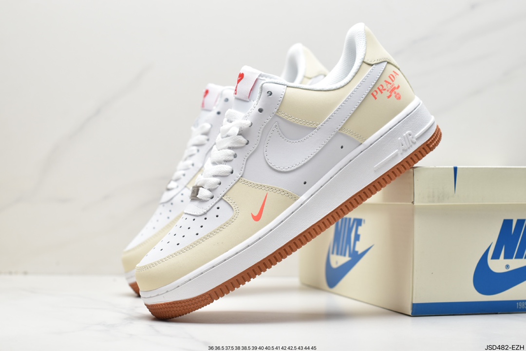 200 帆布面#耐克 Nike Air Force 1 '07 LV8 白绿“3M反光鞋带”立体勾空军一号高帮运动休闲板鞋315122-004