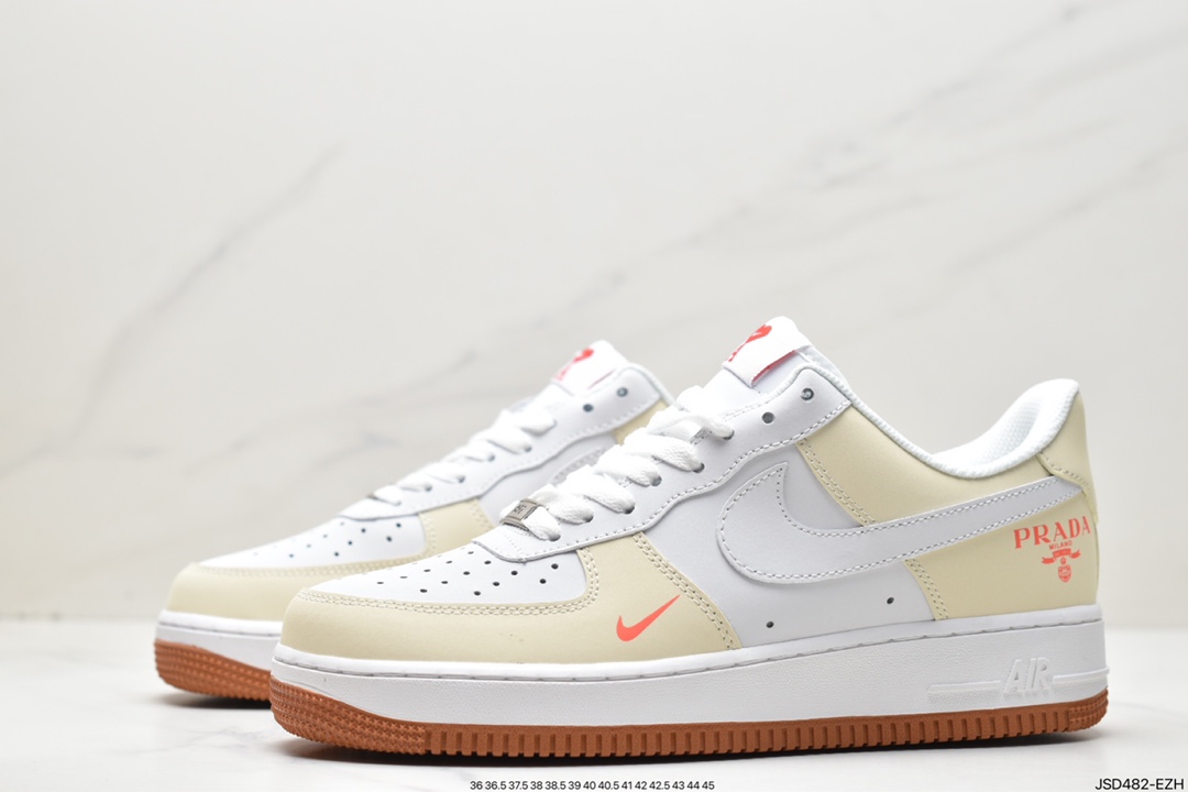 200 帆布面#耐克 Nike Air Force 1 '07 LV8 白绿“3M反光鞋带”立体勾空军一号高帮运动休闲板鞋315122-004