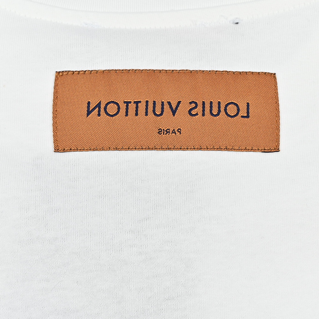 170 Louis Vuitton21ss 星宿连线白色色短袖