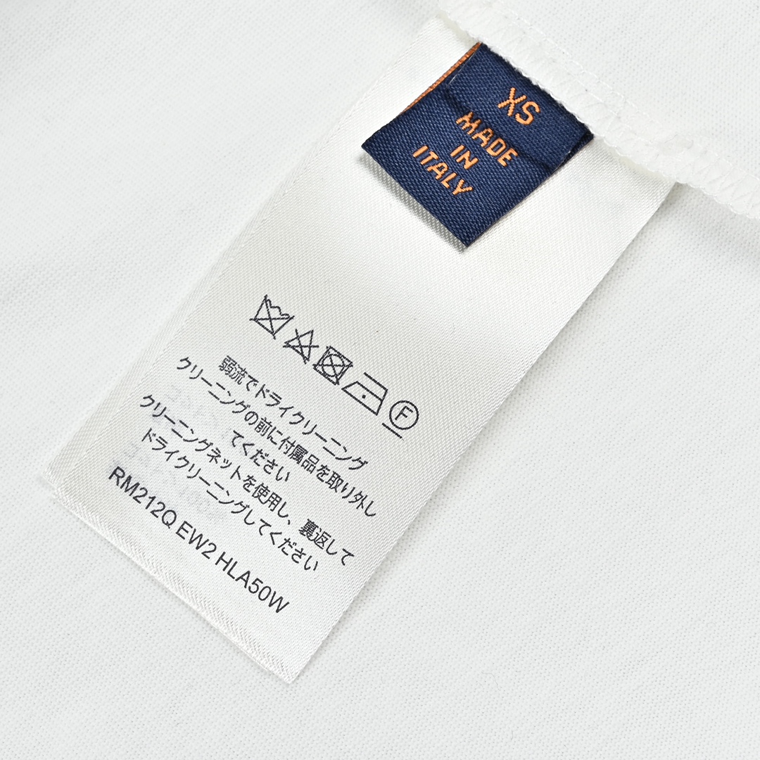 170 Louis Vuitton21ss 星宿连线白色色短袖