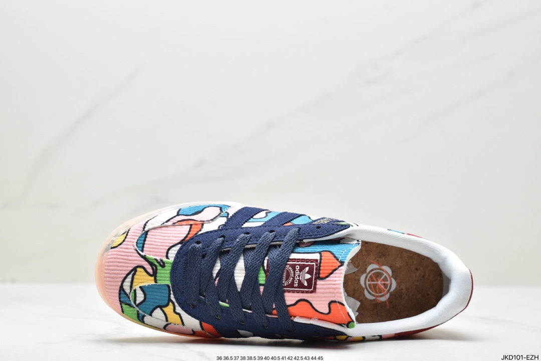 Heavy joint Adidas originals x Gucci Gazelle joint classic casual sneakers 707847 UTTIO 9060