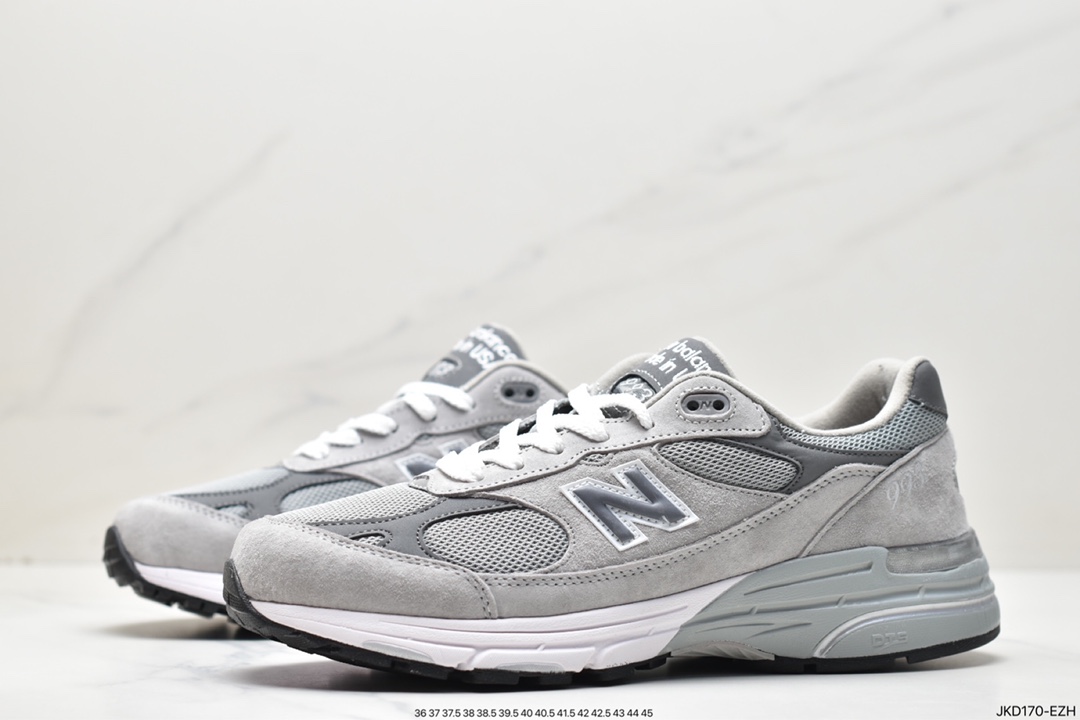 NB993 Original gray New Balance in USA MR993GL series American-made running shoes