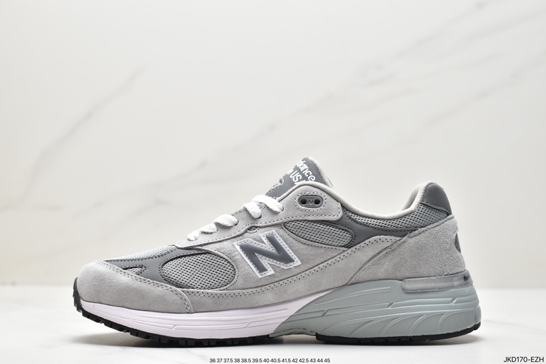 NB993 Original gray New Balance in USA MR993GL series American-made running shoes