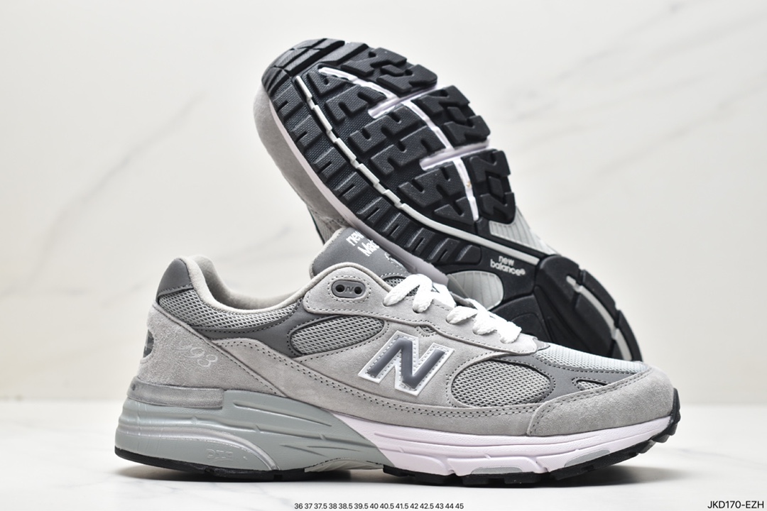 NB993 Original gray New Balance in USA MR993GL series American-made running shoes