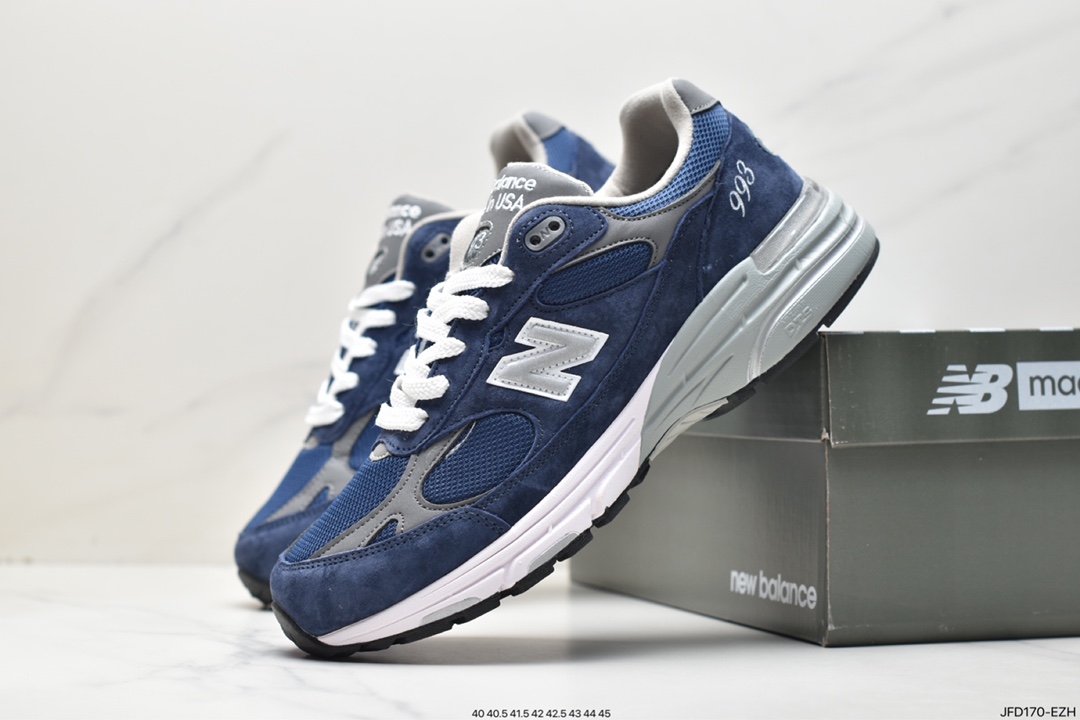 Co-branded New York fashion brand Aimé Leon Dore x NBNew Balance Made in USA MR993 series American-made MR993GB