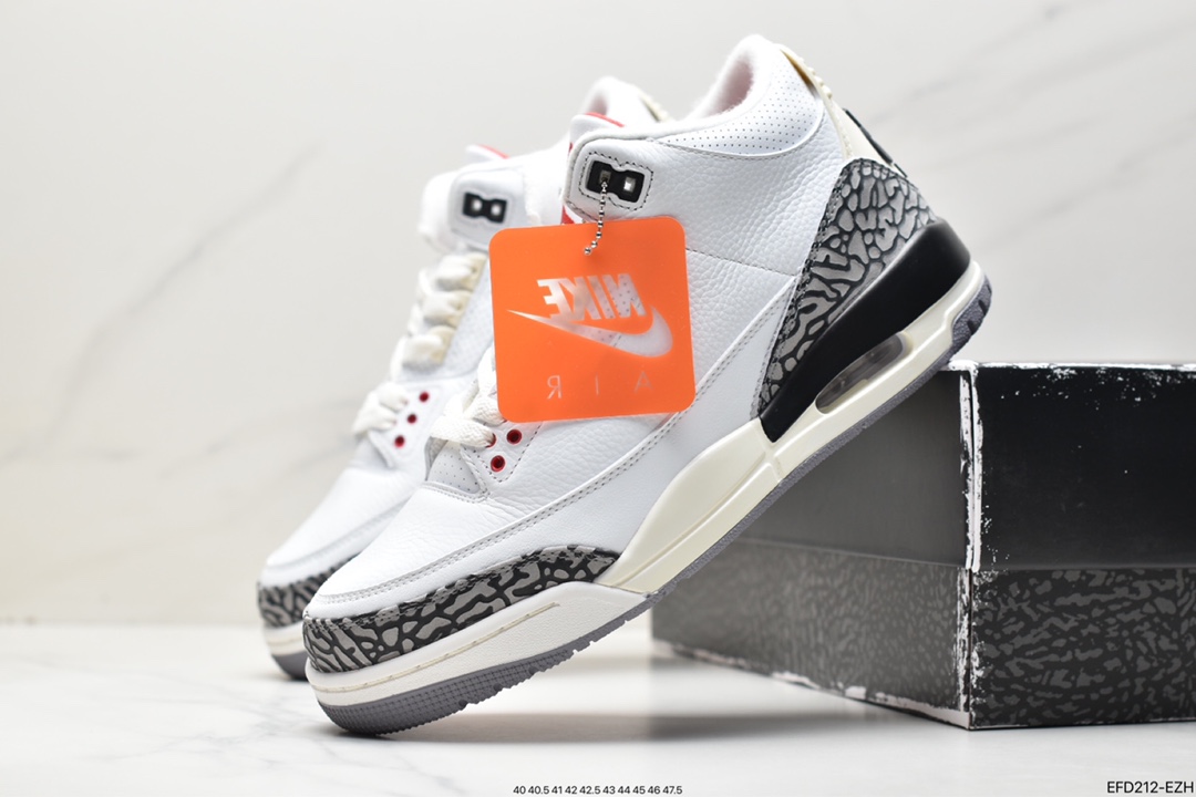 400 Fragment Design x Air Jordan 3 AJ3 乔3 藤原浩联名  DN3707-100