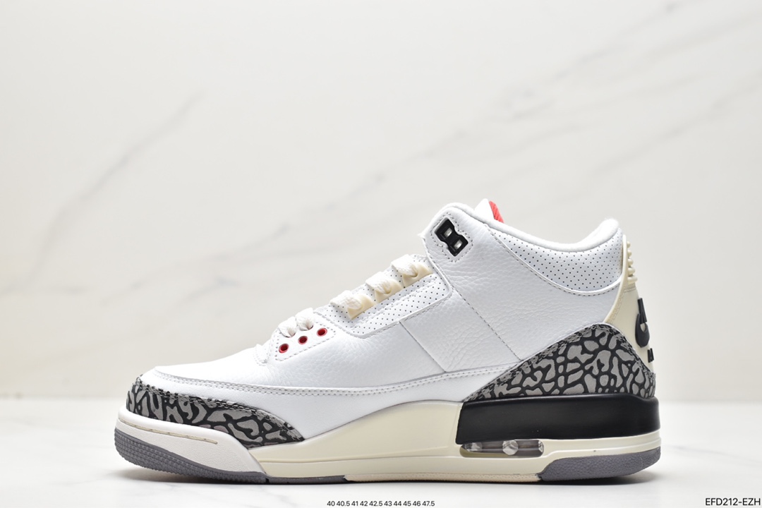 400 Fragment Design x Air Jordan 3 AJ3 乔3 藤原浩联名  DN3707-100