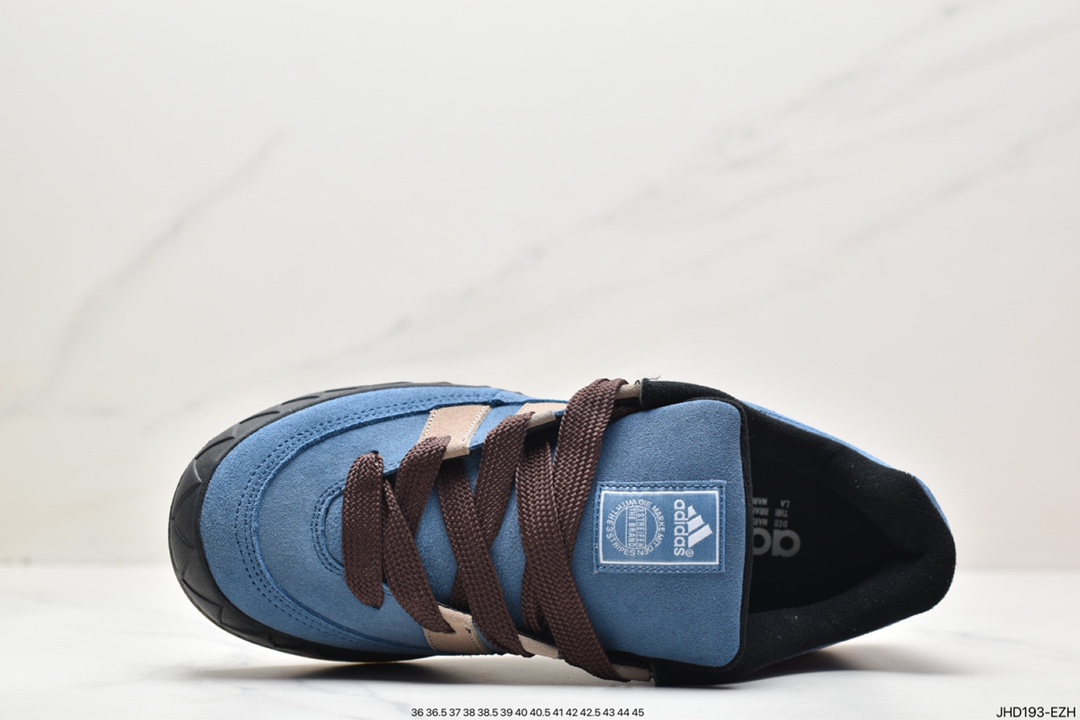 运动鞋, 板鞋, 休闲板鞋, Originals, Original, HQ6901, EVA, adidas originals Adimatic, adidas Originals, Adidas - 阿迪达斯 adidas originals Adimatic 舒适潮流 轻便耐磨 防滑 低帮休闲板鞋 蓝棕 HQ6901