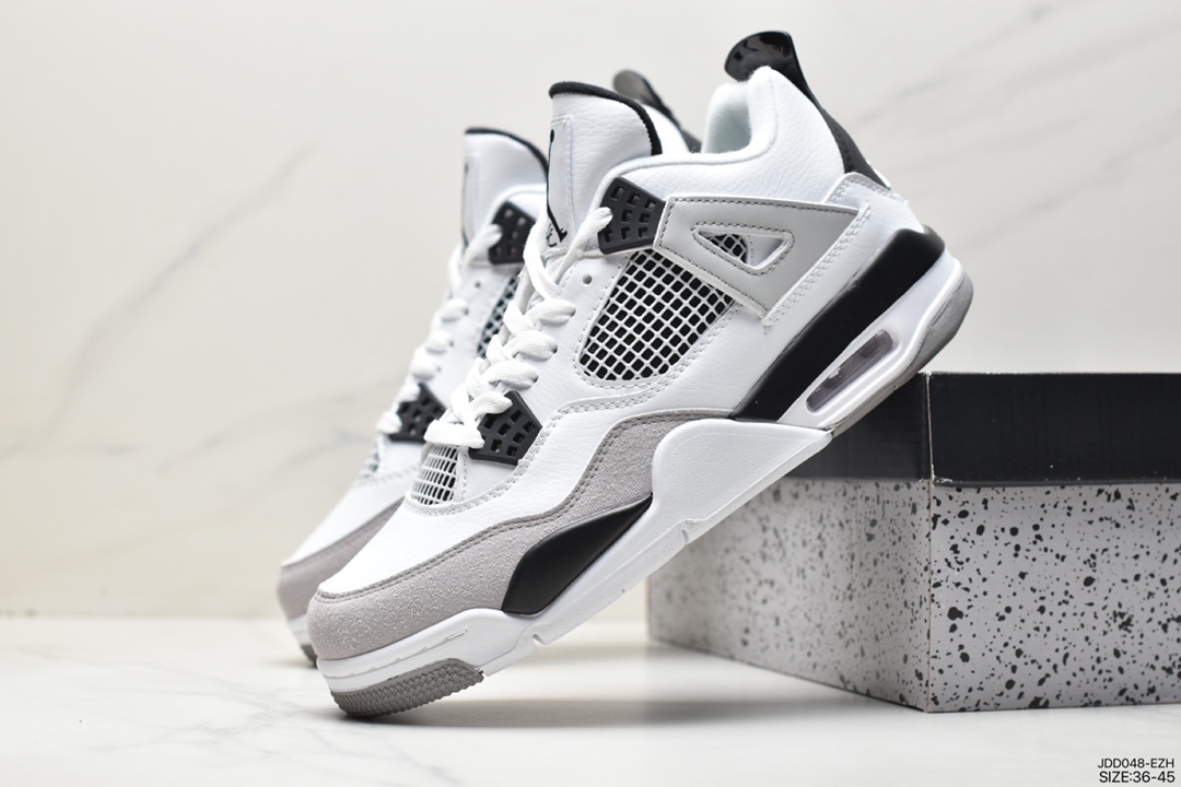 Jordan Air Jordan 4 Retro ”Motorsport Away” AJ4 generation mid-top retro actual combat 408452-106