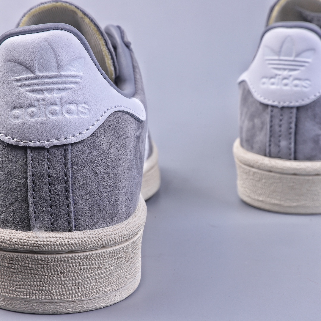 Adidas Originals Campus 80s GX9406 College Series Bakery Style Retro Casual Sports Shoes