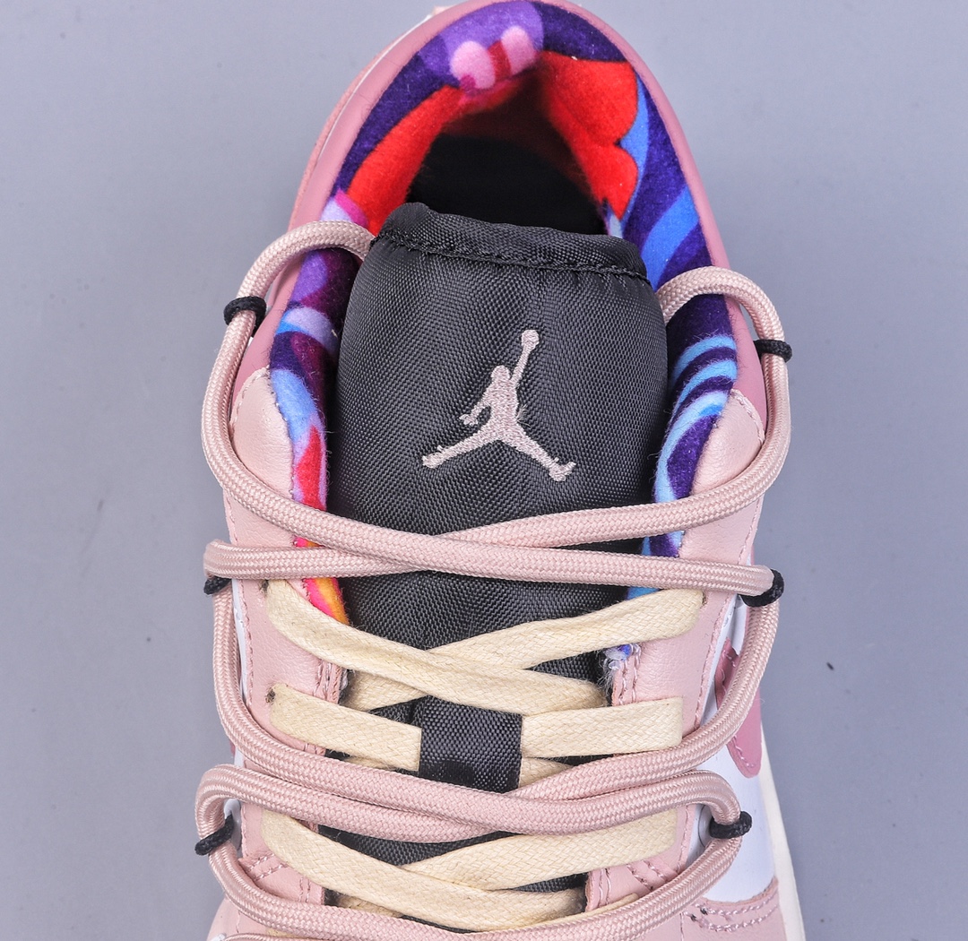 220 Air Jordan 1 Low 解构抽绳低帮 AJ1乔1低帮休闲板鞋 DQ8421-001