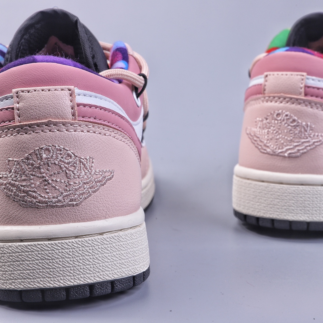 220 Air Jordan 1 Low 解构抽绳低帮 AJ1乔1低帮休闲板鞋 DQ8421-001