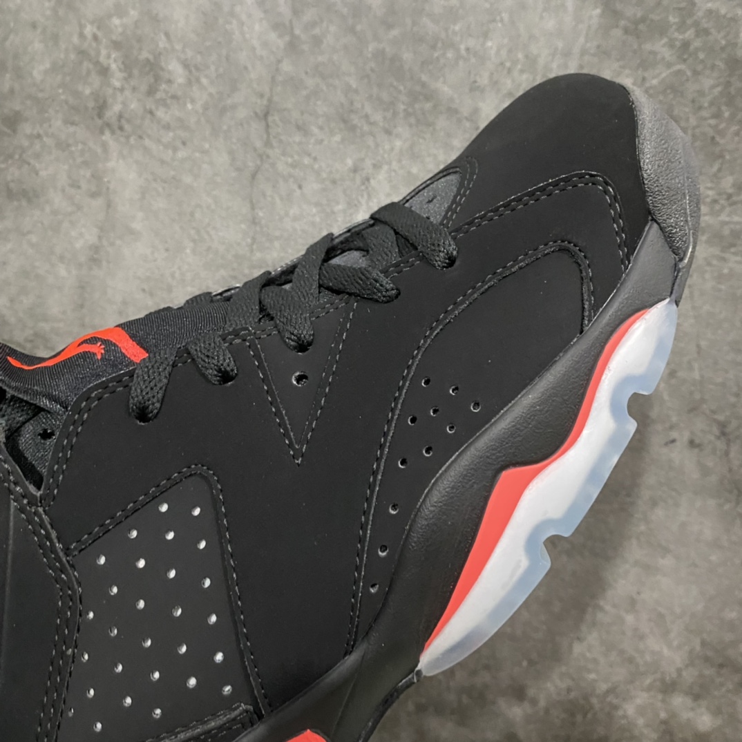 图片[6]-外贸纯原 Air Jordan AJ6 \”Black Infrared\”黑红2019版复刻 时隔多年 强势回归 发售货号：384664-060n原楦原纸板 正品既视感十足‼️n采购原厂皮料 到手可放心比对原鞋上脚百分百充当正品驾驭 真正原装公司级完美鞋型 一切细节实拍所见所得！纸板中底、钢印 完美版型 一应俱全外贸专供 发国外寄售可稳妥充正操作Size：40 40.5 41 42 42.5 43 44 44.5 45 46 47.5-莆田鞋批发中心