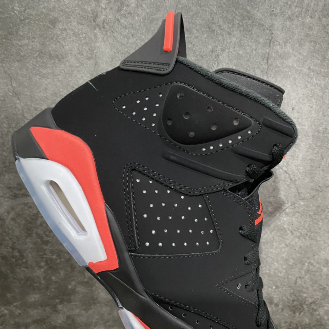 图片[7]-外贸纯原 Air Jordan AJ6 \”Black Infrared\”黑红2019版复刻 时隔多年 强势回归 发售货号：384664-060n原楦原纸板 正品既视感十足‼️n采购原厂皮料 到手可放心比对原鞋上脚百分百充当正品驾驭 真正原装公司级完美鞋型 一切细节实拍所见所得！纸板中底、钢印 完美版型 一应俱全外贸专供 发国外寄售可稳妥充正操作Size：40 40.5 41 42 42.5 43 44 44.5 45 46 47.5-莆田鞋批发中心