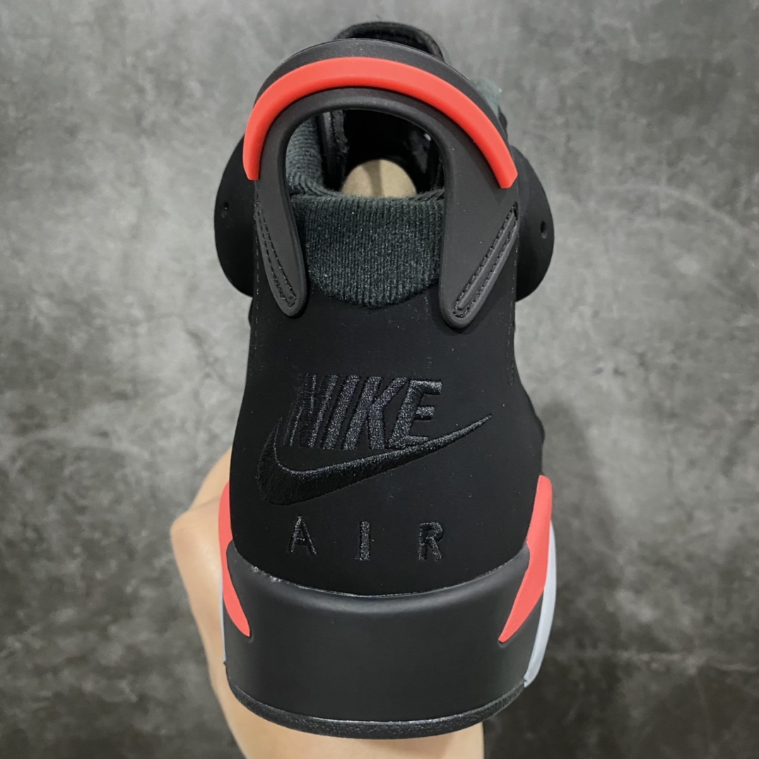 图片[4]-外贸纯原 Air Jordan AJ6 \”Black Infrared\”黑红2019版复刻 时隔多年 强势回归 发售货号：384664-060n原楦原纸板 正品既视感十足‼️n采购原厂皮料 到手可放心比对原鞋上脚百分百充当正品驾驭 真正原装公司级完美鞋型 一切细节实拍所见所得！纸板中底、钢印 完美版型 一应俱全外贸专供 发国外寄售可稳妥充正操作Size：40 40.5 41 42 42.5 43 44 44.5 45 46 47.5-莆田鞋批发中心