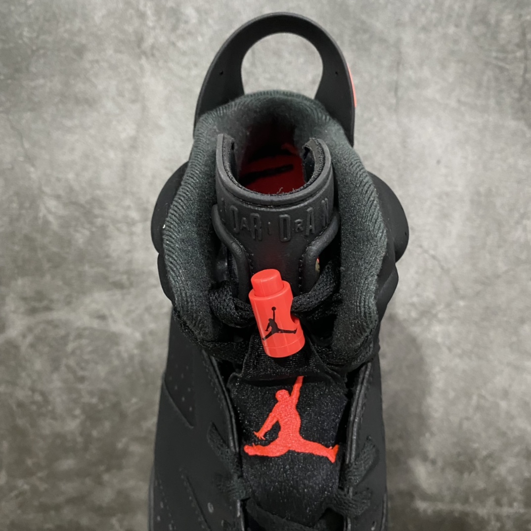 图片[8]-外贸纯原 Air Jordan AJ6 \”Black Infrared\”黑红2019版复刻 时隔多年 强势回归 发售货号：384664-060n原楦原纸板 正品既视感十足‼️n采购原厂皮料 到手可放心比对原鞋上脚百分百充当正品驾驭 真正原装公司级完美鞋型 一切细节实拍所见所得！纸板中底、钢印 完美版型 一应俱全外贸专供 发国外寄售可稳妥充正操作Size：40 40.5 41 42 42.5 43 44 44.5 45 46 47.5-莆田鞋批发中心