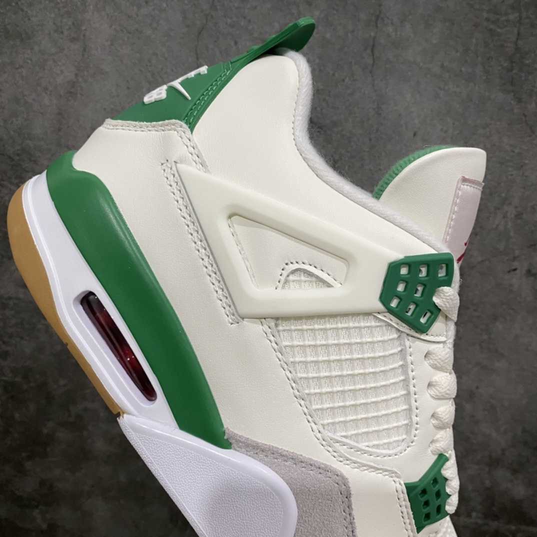 图片[7]-外贸纯原版NK SB x Air Jordan 4“Pine Green”n联名绿松石 纯原外贸订单n原盒原配  独家配原鞋拆解开发n原楦原纸板开发 全市场最纯正四代版型n原底真实气垫 回弹反馈充足n完美鞋楦打造 市面最高工艺一切细节如图实拍，所见所得‼ 货号：DR5415-103nSize:  40.5 41 42 42.5 43 44 44.5 45 46 47.5-莆田鞋批发中心