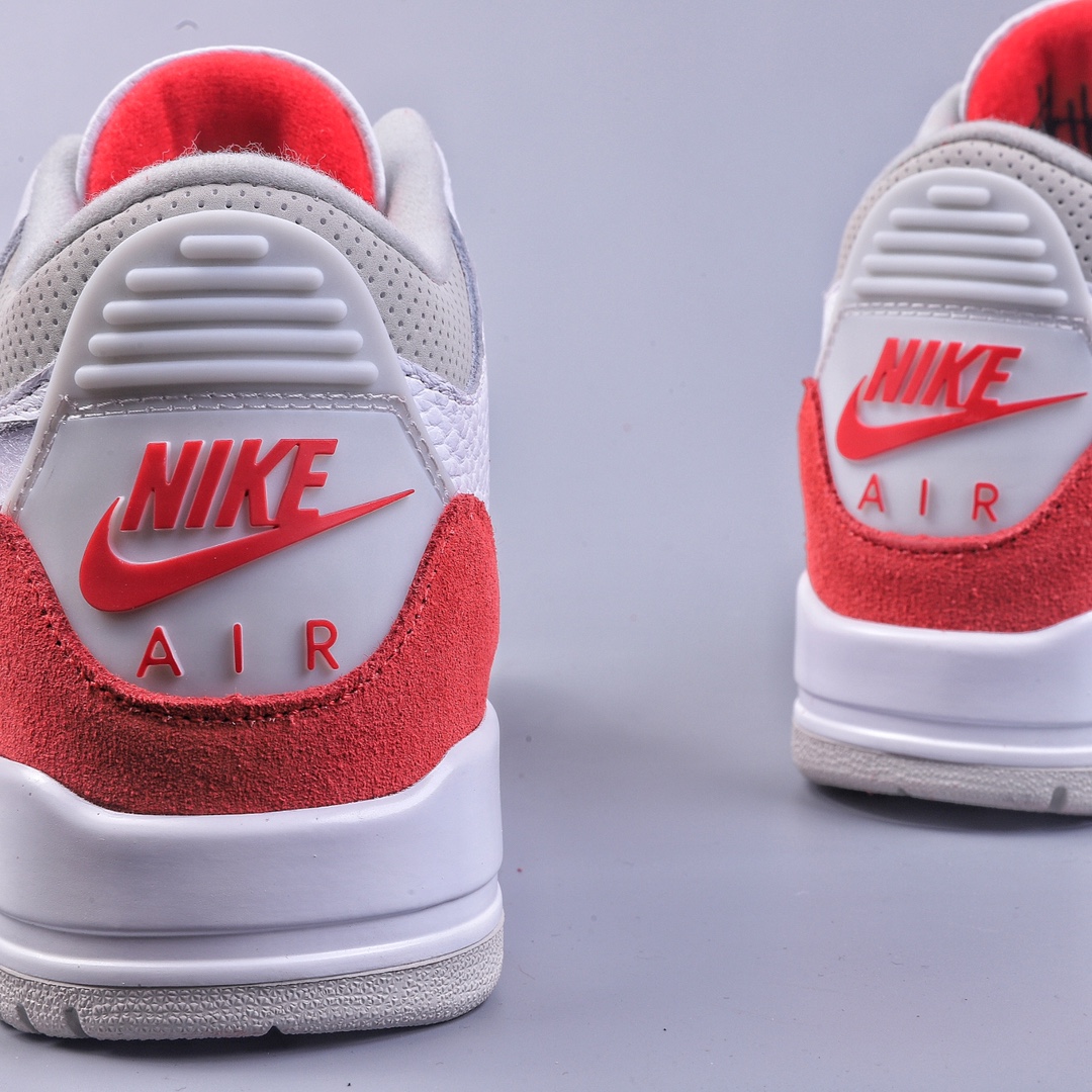 300 加强性价比Air jordan 3 Retro “Tinker”白红换钩 CJ0939-100